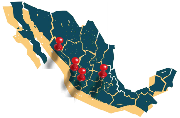 National Presence Map